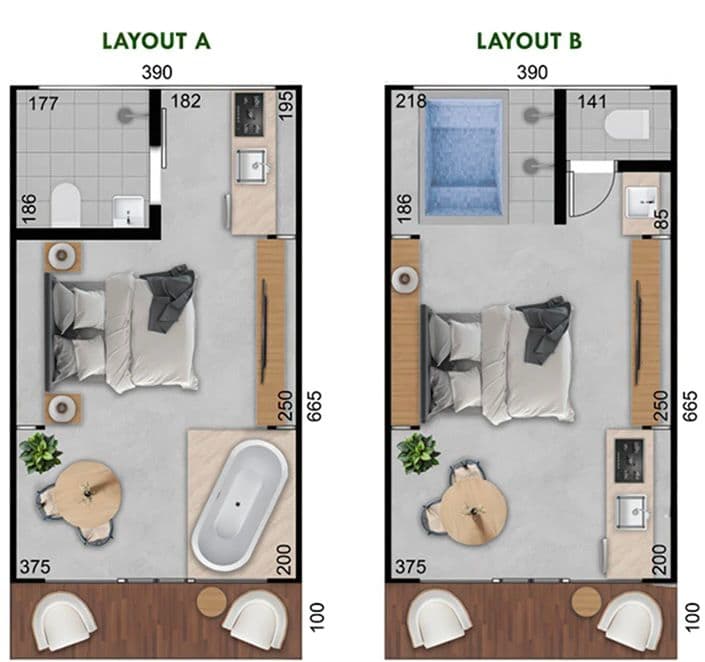 The Ember Chalet - Interior Design