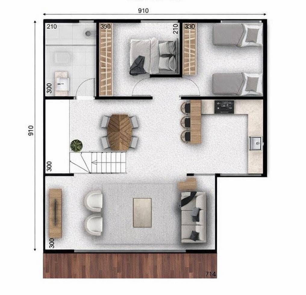 Kit Diamond Chalet - Design 1